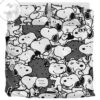 Black Snoopy Bedding Set (Duvet Cover & Pillow Cases)