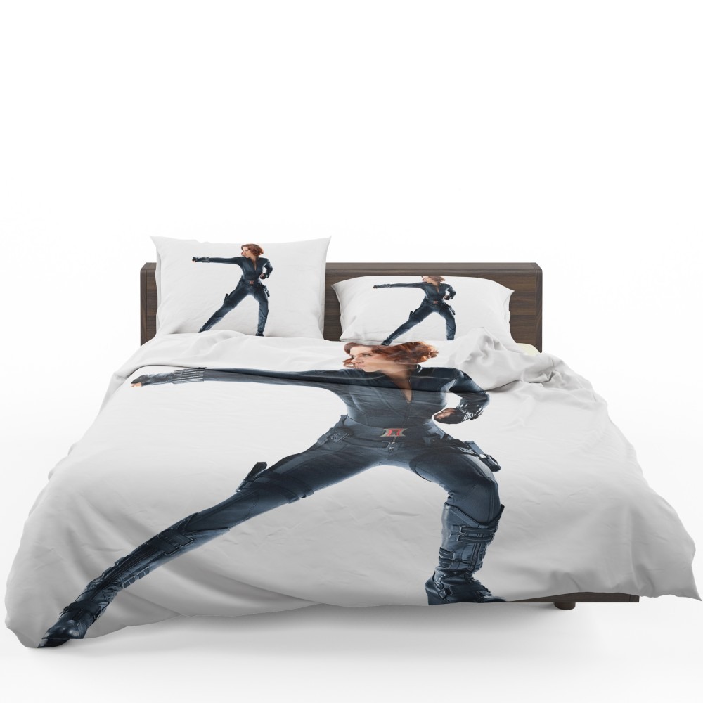 Black Widow in The Avengers Movie Scarlett Johansson Bedding Set Black Widow in The Avengers Movie Scarlett Johansson Bedding Set