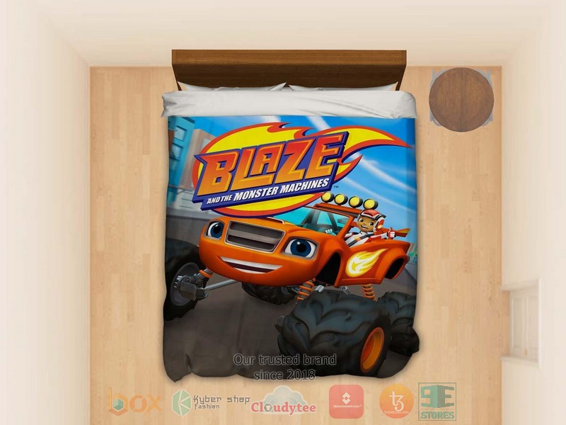 Blaze And The Monster Machines Bedding Set Blaze And The Monster Machines Bedding Set
