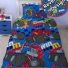 Blaze And The Monster Machines Blue Bedding Set