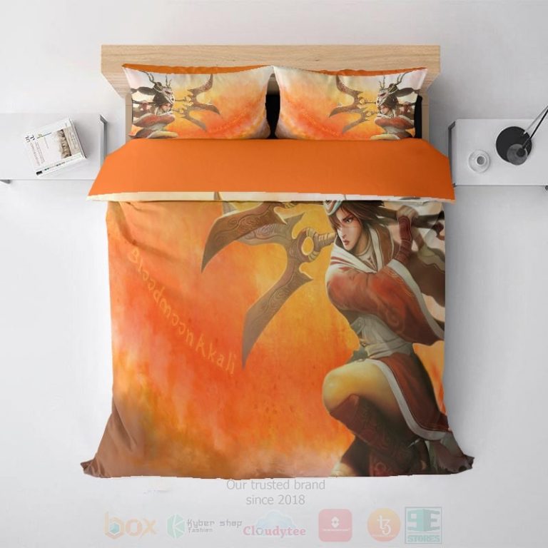 Blood-Moon-Akali-Brushed-League-Of-Legends-Bedding-Set-1