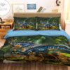 Blue Dragon Bedding Set (Duvet Cover & Pillow Cases)-