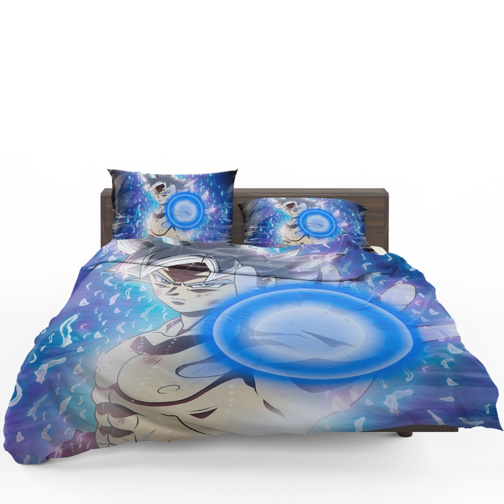 Blue Ultra Instinct Goku Teen Bedding Set Blue Ultra Instinct Goku Teen Bedding Set