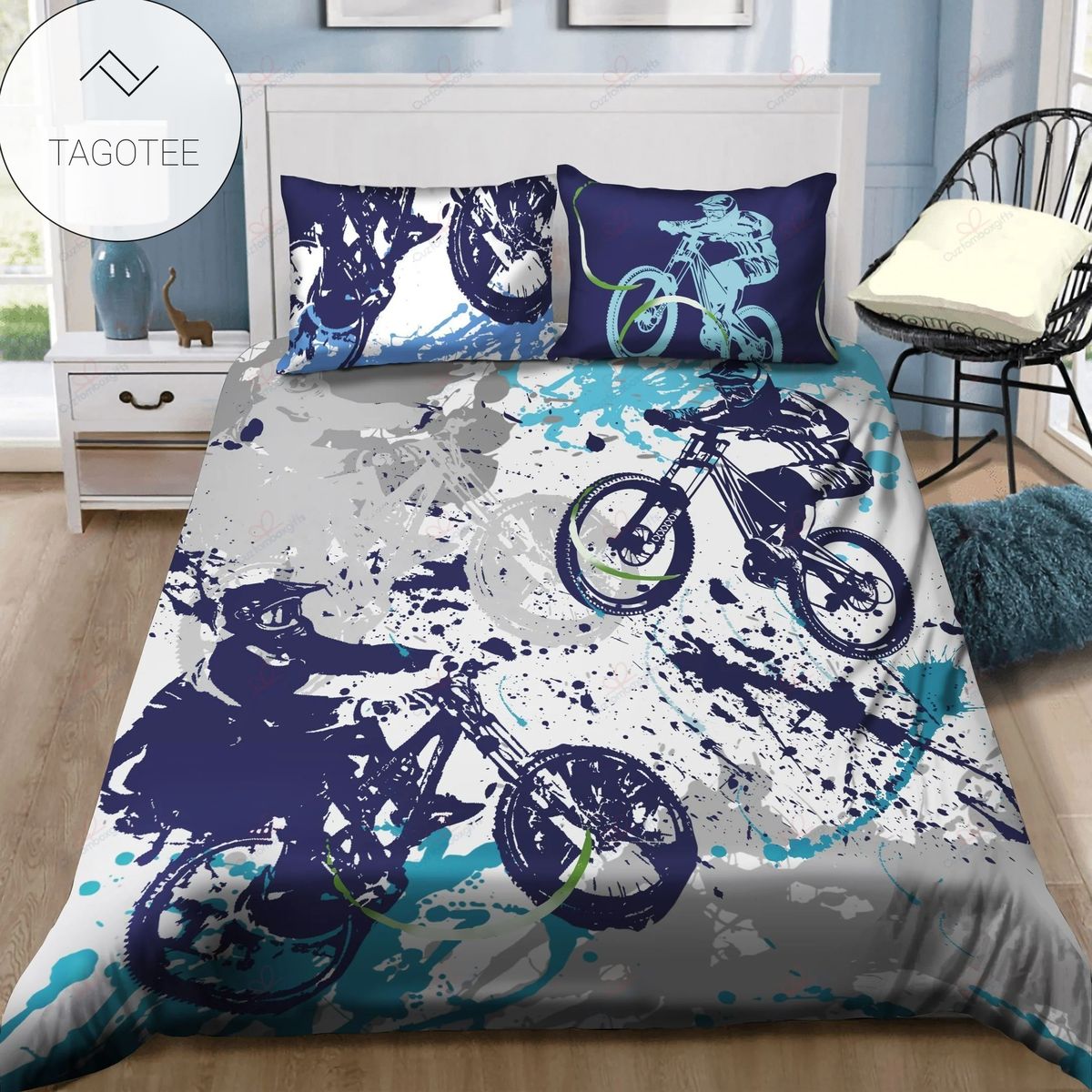 Bmx Bike Bedding Sets (Duvet Cover & Pillow Cases) Bmx Bike Bedding Sets (Duvet Cover & Pillow Cases)