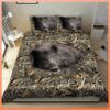 Boar Hunting Camo Quilt Bedding Set