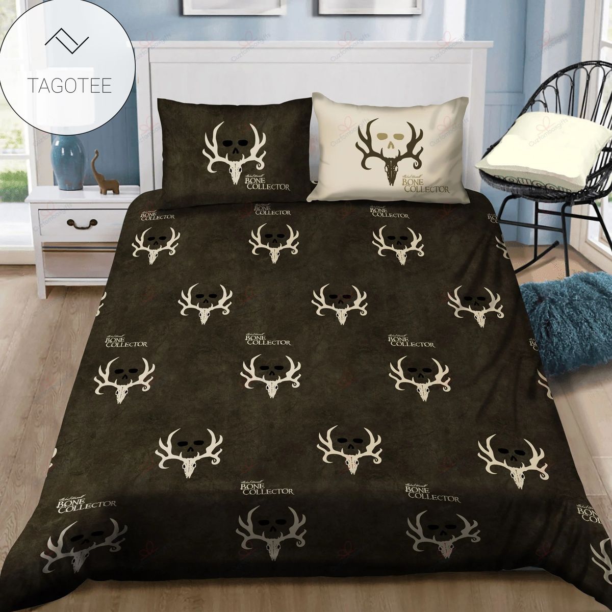 Bone Collector Brown Bedding Set 4 (Duvet Cover & Pillow Cases) Bone Collector Brown Bedding Set 4 (Duvet Cover & Pillow Cases)
