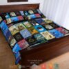 Book Covers Quilt Bedding Set