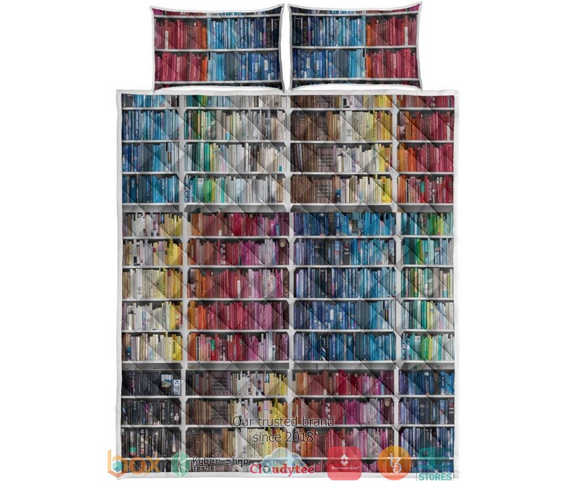 Bookish Quilt Bedding Set Bookish Quilt Bedding Set