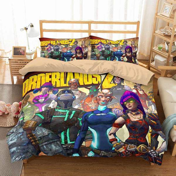Borderlands Duvet Cover and Pillowcase Set Bedding Set 291 Borderlands Duvet Cover and Pillowcase Set Bedding Set 291
