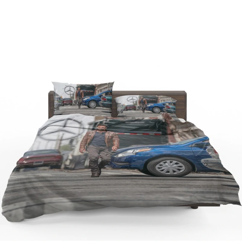Boss Level Movie Frank Grillo Bedding Set Boss Level Movie Frank Grillo Bedding Set