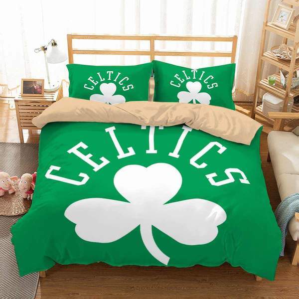 Boston Celtics 2 Duvet Cover and Pillowcase Set Bedding Set Boston Celtics 2 Duvet Cover and Pillowcase Set Bedding Set