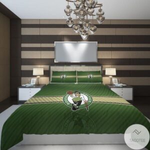 Boston Celtics Basketball Bedding Set
