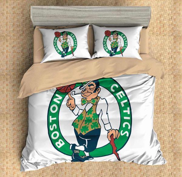 Boston Celtics Duvet Cover and Pillowcase Set Bedding Set Boston Celtics Duvet Cover and Pillowcase Set Bedding Set