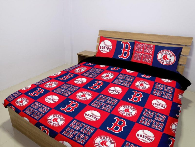 Boston Red Sox? Duvet Cover and Pillowcase Set Bedding Set Boston Red Sox? Duvet Cover and Pillowcase Set Bedding Set