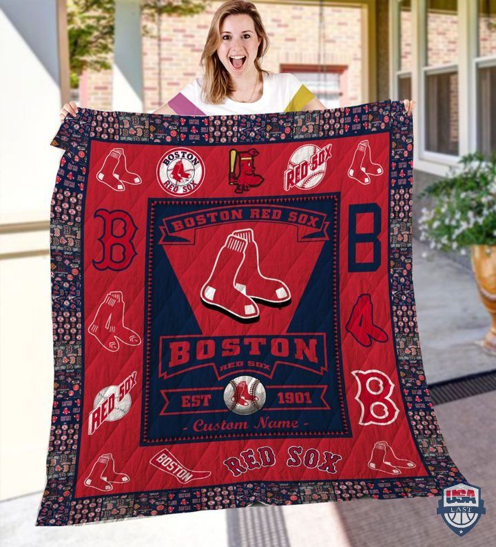 Boston Red Sox Mlb Logo History Personalized Bedding Set Boston Red Sox Mlb Logo History Personalized Bedding Set