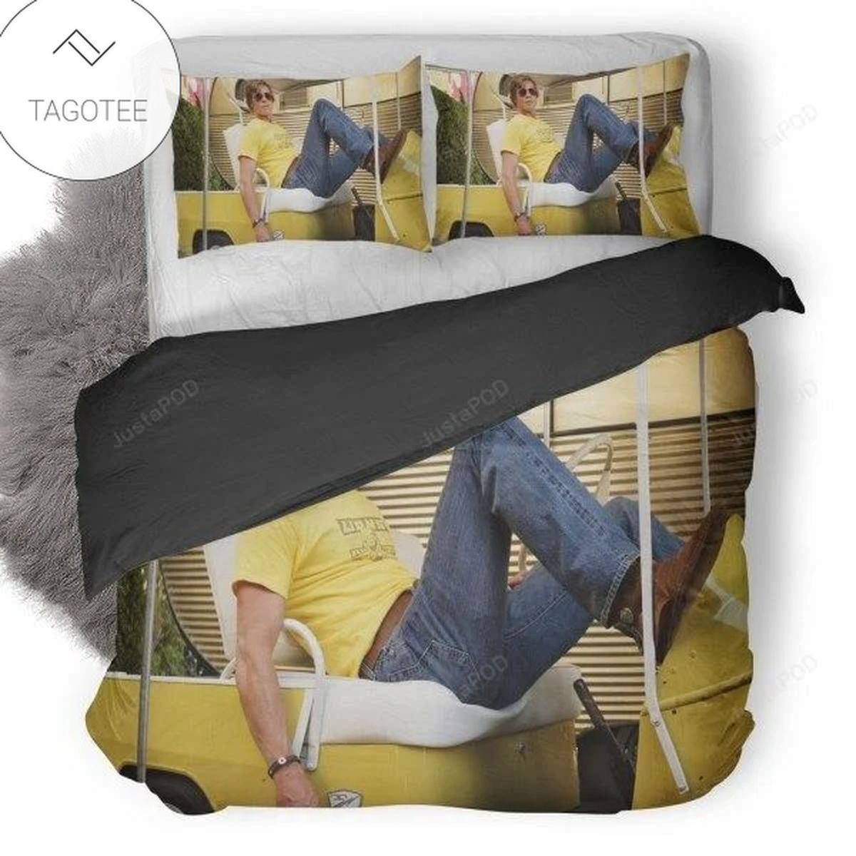 Brad Pitt In Once Upon A Time In Hollywood Bedding Set (Duvet Cover & Pillow Cases) Brad Pitt In Once Upon A Time In Hollywood Bedding Set (Duvet Cover & Pillow Cases)