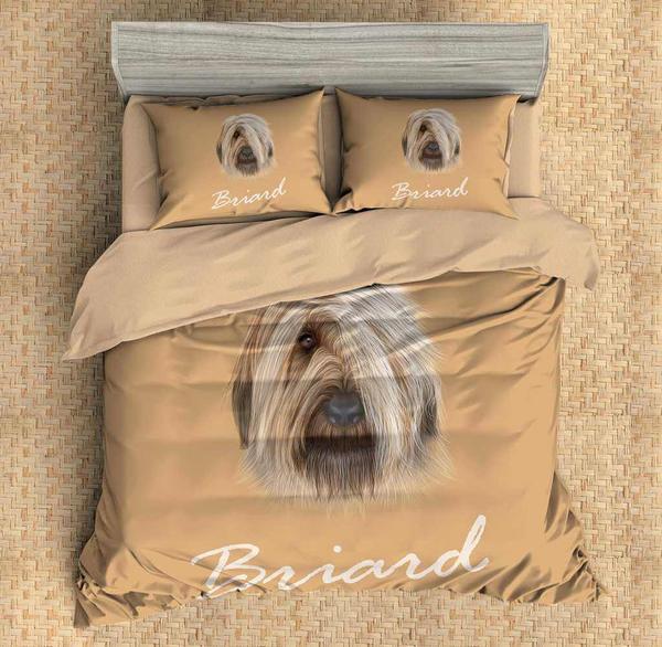 Briard Duvet Cover and Pillowcase Set Bedding Set Briard Duvet Cover and Pillowcase Set Bedding Set
