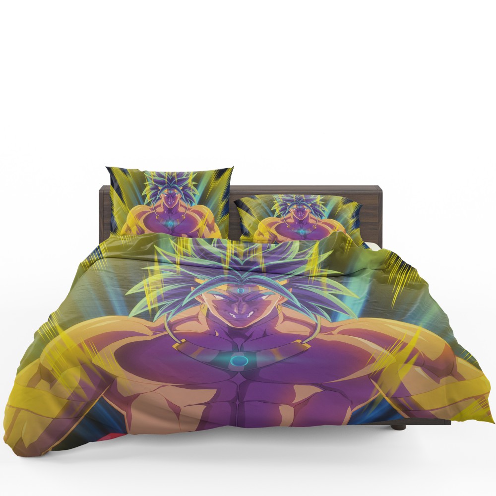 Broly Dragon Ball Japanese Anime Bedding Set Broly Dragon Ball Japanese Anime Bedding Set