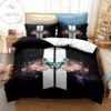 Bts 3D Logo Flowers Bedding Set For Fans (Duvet Cover & Pillow Cases)
