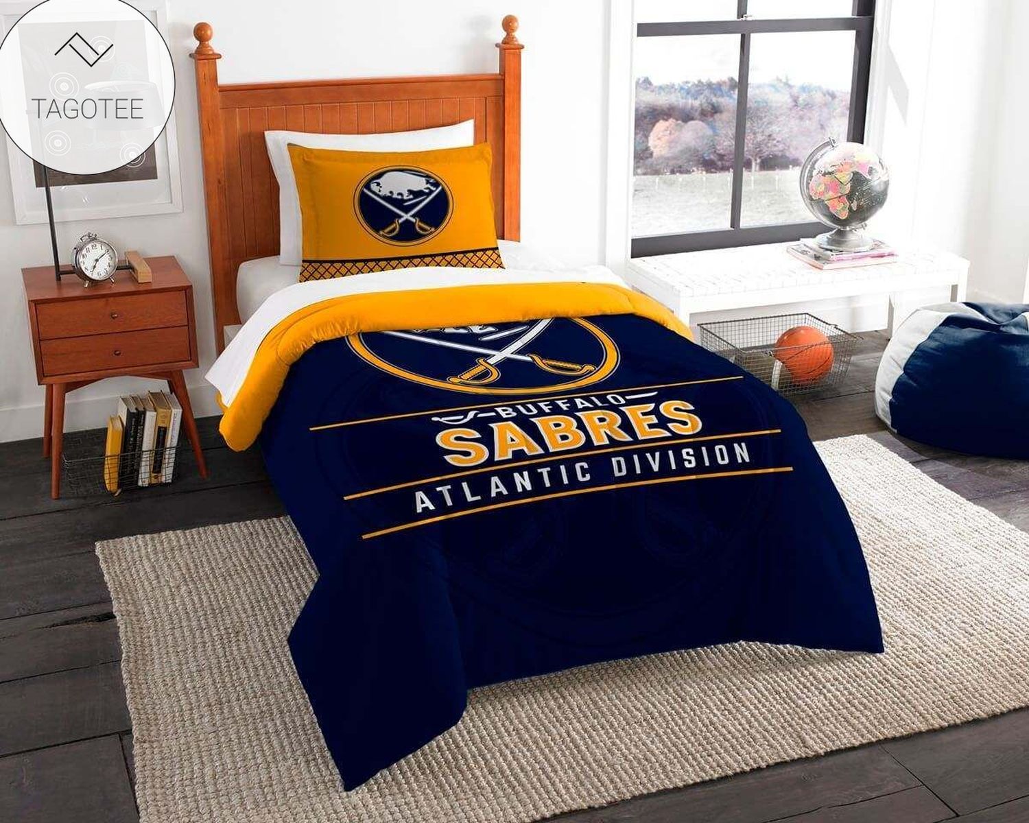 Buffalo Sabres Bedding Set (Duvet Cover & Pillow Cases) Buffalo Sabres Bedding Set (Duvet Cover & Pillow Cases)