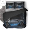 Bugatti Vision Gran Turismo Side Crystal City Night Car Duvet Cover Bedding Set Dup-