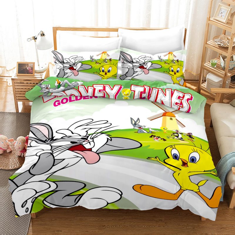 Bugs Bunny 2 Duvet Cover and Pillowcase Set Bedding Set Bugs Bunny 2 Duvet Cover and Pillowcase Set Bedding Set