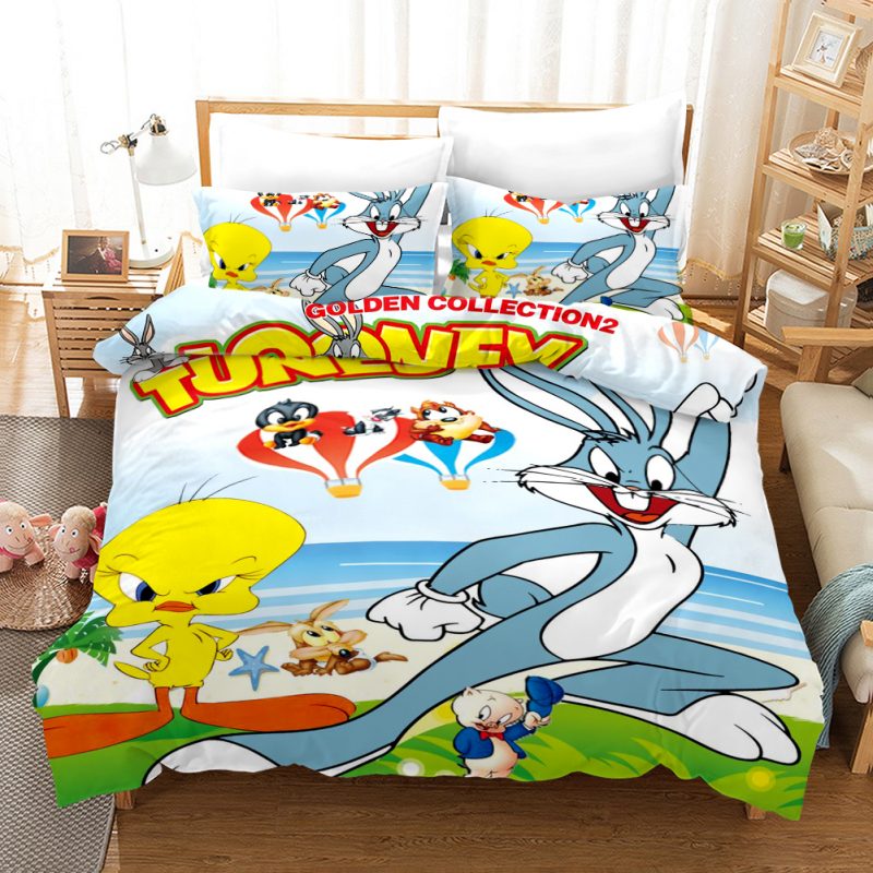 Bugs Bunny 3 Duvet Cover and Pillowcase Set Bedding Set Bugs Bunny 3 Duvet Cover and Pillowcase Set Bedding Set
