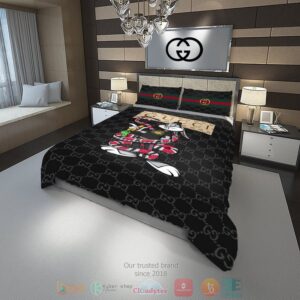 Bugs Bunny Gucci Snake Quilt Bedding Set
