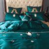 Bulgari Blue Luxury Brand Bedding Set