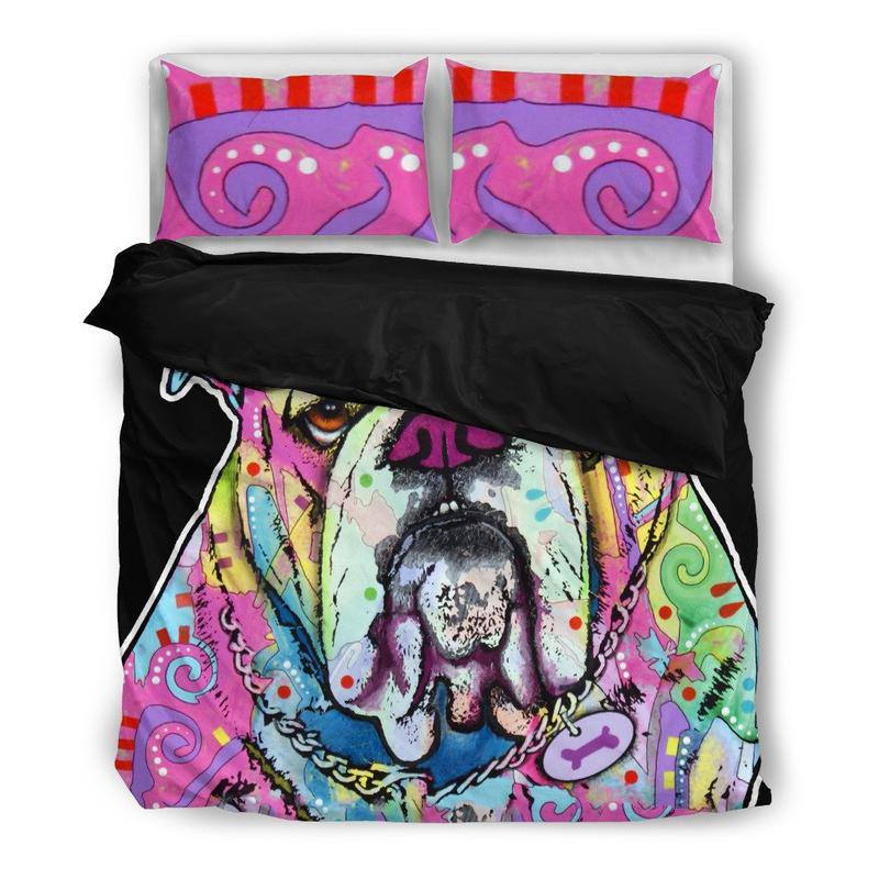 Bulldog 3 Duvet Cover and Pillowcase Set Bedding Set Bulldog 3 Duvet Cover and Pillowcase Set Bedding Set