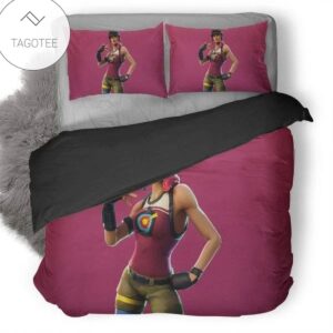 Bullseye Fortnite Duvet Cover Bedding Set