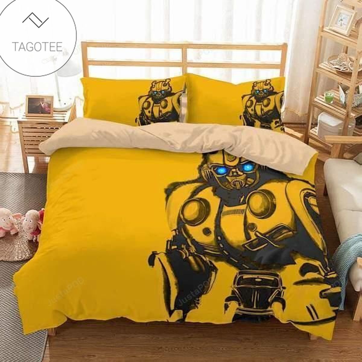 Bumblebee Bedding Set Duvet Cover- Bumblebee Bedding Set Duvet Cover-