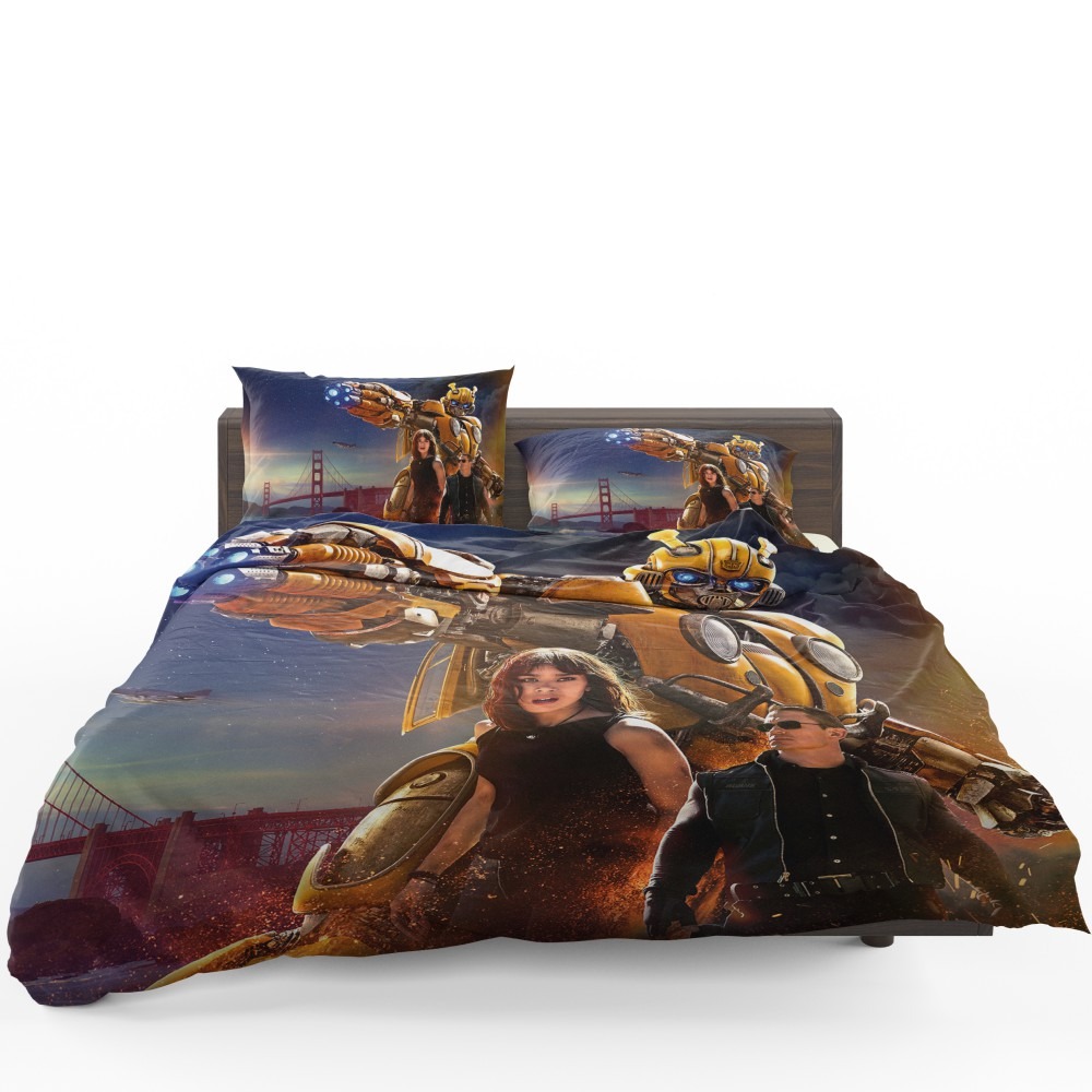 Bumblebee Movie Transformers Hailee Steinfeld John Cena Bedding Set Bumblebee Movie Transformers Hailee Steinfeld John Cena Bedding Set