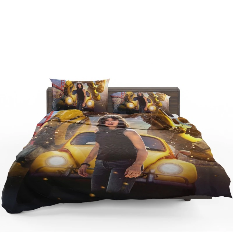 Bumblebee Transformers Movie Hailee Steinfeld Bedding Set Bumblebee Transformers Movie Hailee Steinfeld Bedding Set