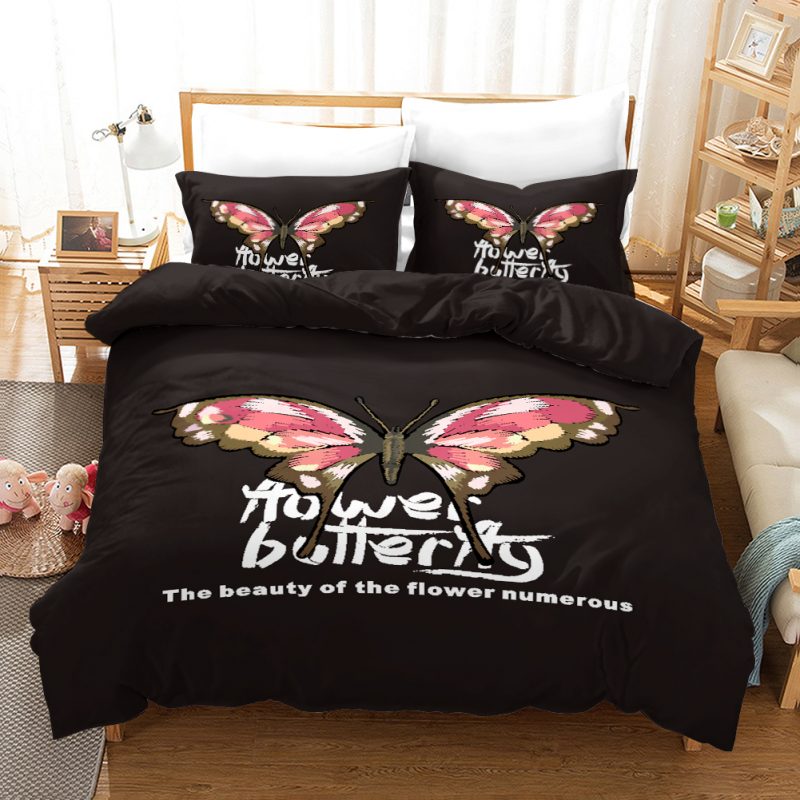 Bunterfly Duvet Cover and Pillowcase Set Bedding Set Bunterfly Duvet Cover and Pillowcase Set Bedding Set