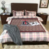 Burberry Caro Pattern All Over Print Bedding Set
