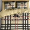 Burberry Checkec Brown Bedding Set