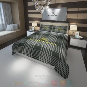 Burberry Cream-Red Inspired Bedding Set