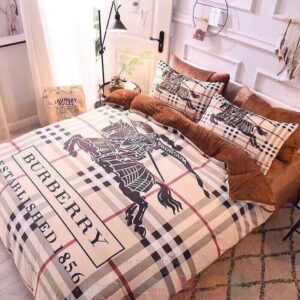 Burberry Established 1856 Inspired Bedding Set