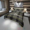 Burberry Green Inspired Bedding Set