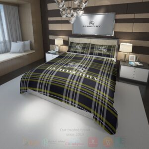Burberry Green Inspired Bedding Set