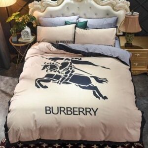 Burberry Khaki Bedding Set