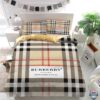 Burberry Logo Bedding Sets Duvet Cover Bedroom Sets