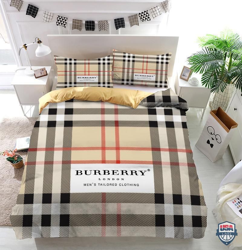 Burberry Logo Bedding Sets Duvet Cover Bedroom Sets Burberry Logo Bedding Sets Duvet Cover Bedroom Sets