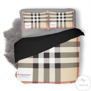 Burberry Logo Men’S Tailored Clothing Bedding Set