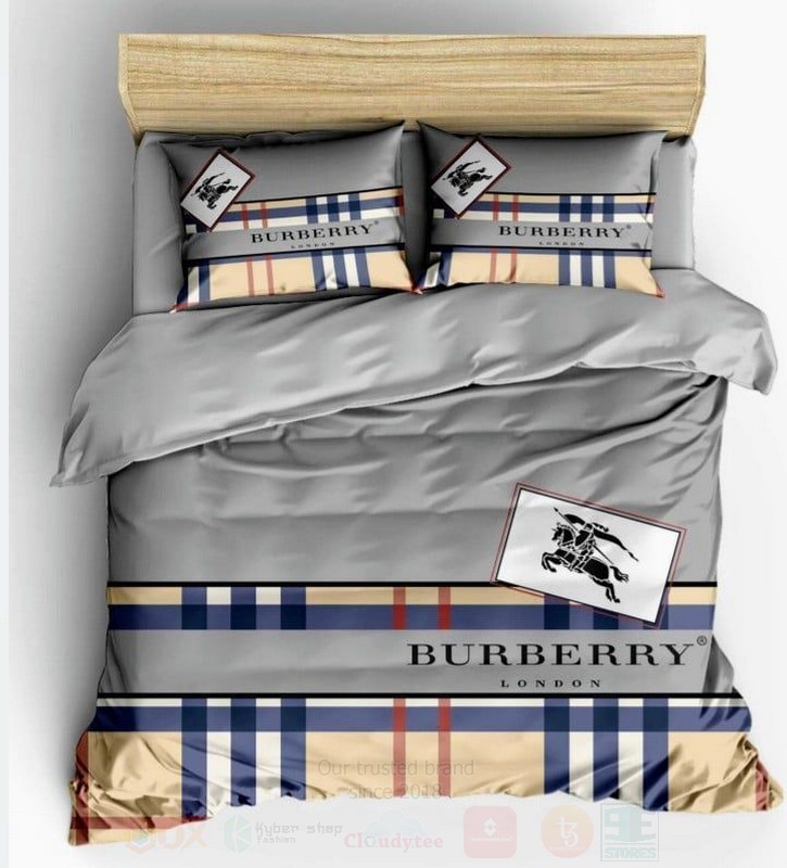 Burberry London Luxury Brand Bedding Set Burberry London Luxury Brand Bedding Set