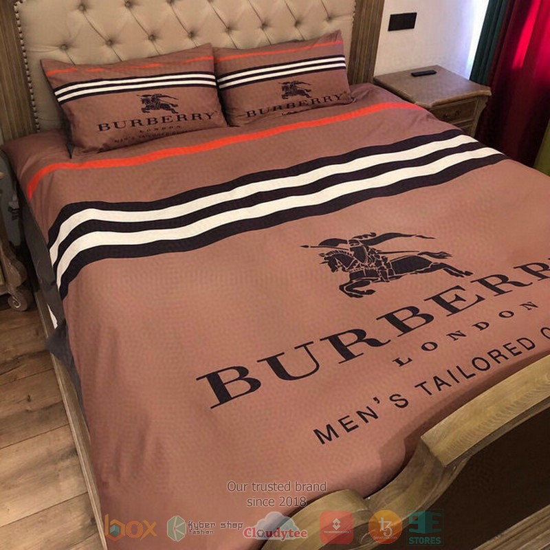 Burberry London Men’S Tailoring Brown Bedding Set Burberry London Men’S Tailoring Brown Bedding Set