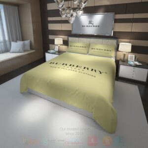 Burberry London Mens Tailored Clothing Green Inspired Bedding Set