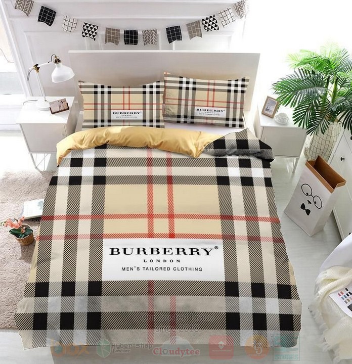 Burberry London Mens Tailored Clothing Inspired Bedding Set Burberry London Mens Tailored Clothing Inspired Bedding Set