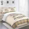 Burberry London Monogram Classic All Over Print Bedding Set